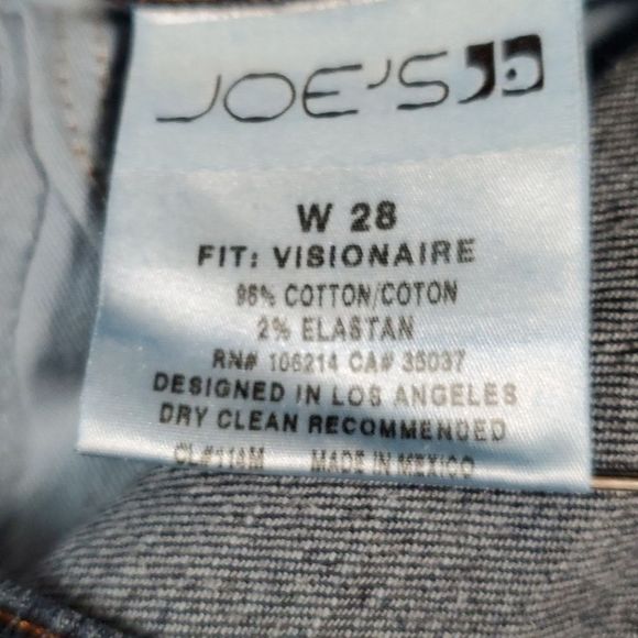 Joe’s Jeans Skinny Visionaire Flared Jeans Size 28 Stephanie‎ Dark Wash - Picture 10 of 11